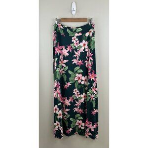 Tommy Bahama Sz M Le Tigre Orchid Slip On‎ Maxi Skirt Modal Size M Resort Summer